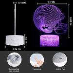 Viking 3D Helmet Night Light for All Ages