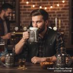 Viking Stainless Steel Beer and Coffee Mugs