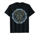 Fenrir Wolf of Odin Norse Myth T-Shirt
