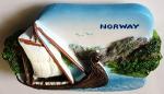 Miniature Viking Ship Magnet - Norway Handcrafted Gift