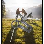 His and Hers Viking Shieldmaiden Keychain Set