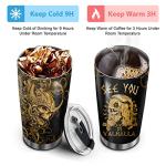 Viking Coffee Tumbler Mug - 20oz Insulated