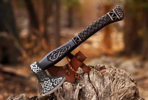 Viking Axe Gift with Sheath | Ragnar Style