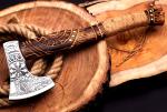 Viking Carbon Steel Axe with Ashwood Handle