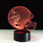 Kirk Cousins LED Lamp - Vikings Decor Gift