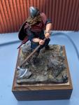 Viking Sword Statue: "Real Vikings Never Retire