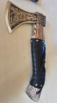 Ragnar Lothbrok Viking Axe with Rosewood Handle