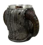 Viking Warrior Skull Helmet Beer Stein Mug