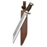 Viking Seax Long Knife with Sheath - Great Gift