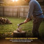 Viking Carbon Steel Blade Axe Hatchet Tomahawk