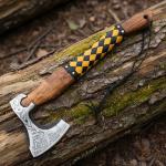 Personalized Viking Valhalla Axe with Sheath