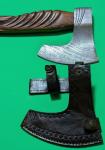Damascus Steel Viking Axe - Perfect Holiday Gift