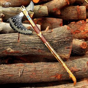 Kratos Leviathan Axe - Viking Style Gift