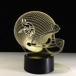 Kirk Cousins LED Lamp - Vikings Decor Gift