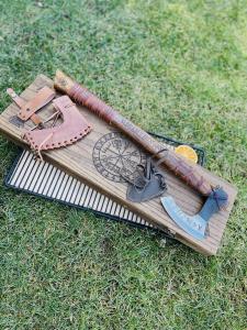 Viking Carbon Steel Axe with Bonus Gift Box