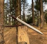 Viking Handmade Fixed Blade Hunting Sword