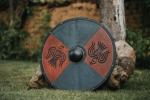 Serpent Viking Shield – Medieval Warrior Armor