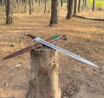 Viking Handmade Fixed Blade Hunting Sword