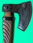 Damascus Steel Viking Axe - Perfect Holiday Gift