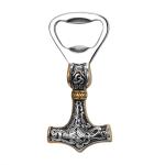Nordic Viking Beer Bottle Opener - Mjolnir Design