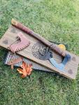 Viking Carbon Steel Axe with Bonus Gift Box