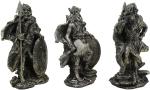 Norse Viking Warlock Gods Figurines - Set of 3