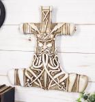 Thor Mjolnir Hammer Viking Wall Decor Piece