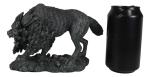 Fenrir Vánagandr Norse Mythology Wolf Figurine