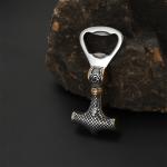 Nordic Viking Beer Bottle Opener - Mjolnir Design