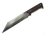 Viking Style Seax Knife with Leather Sheath