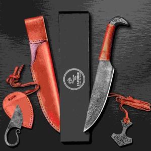 Viking 3-In-1 Knife Set with Mjolnir Pendant
