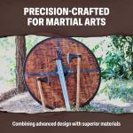 Norse Dragon Seax Knife with Leather Sheath