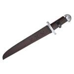 Viking Seax Style Hunting Knife - Handmade Warrior Tool