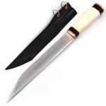 10" Viking Seax Knife with Camel Bone Handle