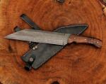 Personalized Carbon Steel Viking Seax Survival Knife