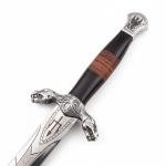 Custom 18" Damascus Viking Seax Knife