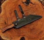 Personalized Carbon Steel Viking Seax Survival Knife