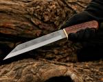 Engraved Hand Forged Viking Seax Hunting Knife