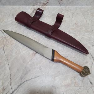 Hanwei Saxon Seax Knife with Sheath 17.75