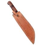 Personalized Viking Seax Sword with Damascus Blade