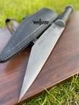 Personalized Carbon Steel Viking Seax Camping Knife