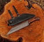 Personalized Viking Seax Knife - Hand Forged Steel