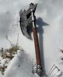 Viking Dragon Axe for Warrior Costume Decor