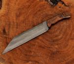 Personalized Viking Seax Knife - Hand Forged Steel