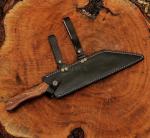 Personalized Viking Seax Knife - Hand Forged Steel