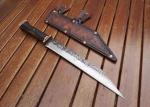 Personalized 18-Inch Carbon Steel Viking Seax Knife