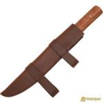 Viking Seax Knife with Leather Sheath - 18