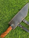 Handmade Viking Seax Knife - Railroad Spike Style