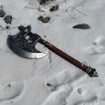 Viking Dragon Axe for Warrior Costume Decor