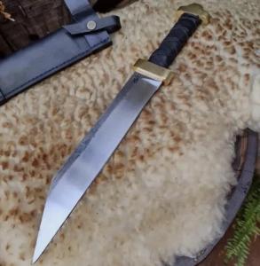Personalized Viking Hunting Seax Knife Replica